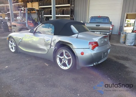 2007 BMW Z4 3.0Si из США, поврежденный, VIN 4USBU53587LX02717